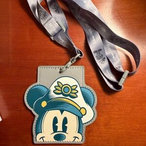 Disney Cruise Line Mickey Mouse Lanyard